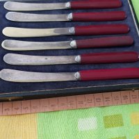 комплект ножчета за сервиране-антикварни, снимка 4 - Колекции - 42267093