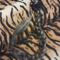 дълга косичка, може да се направи в опашката, снимка 2 - Аксесоари за коса - 40170874