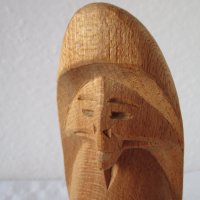 Дървена фигура, дърворезба, човек, палач, снимка 2 - Статуетки - 31999420
