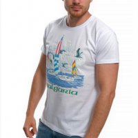 Нова мъжка тениска с трансферен печат България, Яхти, снимка 3 - Тениски - 37040302