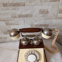 Стар руски телефон със слушалка - ТА-1173 - 1977 година, снимка 2 - Антикварни и старинни предмети - 37839904