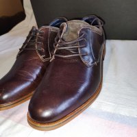 Стилни мъжки обувки от естествена кожа Oliver Jacob №43, снимка 2 - Официални обувки - 37760318
