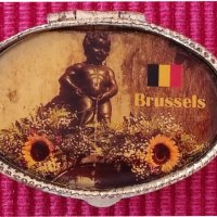Кутия за енфие Brussels, Брюксел. , снимка 2 - Антикварни и старинни предмети - 38084187