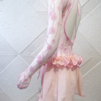 Розова детска рокля за спортни танци, снимка 8 - Детски рокли и поли - 44421226