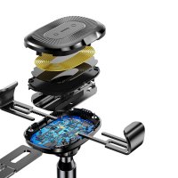 Baseus Gravity Car Mount Поставка за кола с безжично зареждане Qi, снимка 11 - Зарядни за кола - 31785391