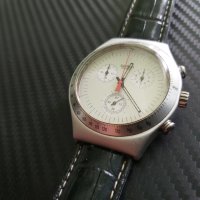 Vintage swatch irony -ycs1005 алуминиев хронограф, снимка 2 - Мъжки - 44176859
