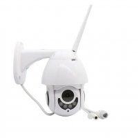 WI-FI-Full HD Безжична куполна въртяща се камера за видео наблюдение, снимка 5 - HD камери - 36834547