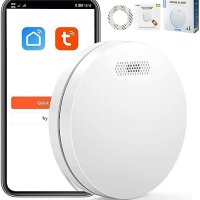 Нова аларма за дим за дома интелигентни WiFi детектори Защита Сигурност, снимка 1 - Други стоки за дома - 42192553