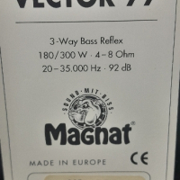 Тонколони MAGNAT VECTOR-77, снимка 6 - Тонколони - 44528208