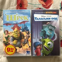 Видеокасети '' Шрек '' и ''Таласъми оод''  VHS, снимка 1 - Други жанрове - 40858862