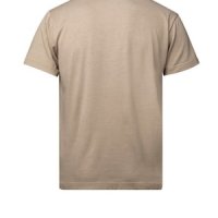 Мъжка оригинална тениска Lee Cooper Basic Tee, цвят - бежов, размери - S, M и XL, снимка 2 - Тениски - 39253679