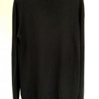 Много тънко черно памучно поло унисекс, снимка 6 - Блузи с дълъг ръкав и пуловери - 31292583