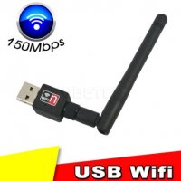 WiFi микро USB безжичен даптер, снимка 3 - Кабели и адаптери - 23077345