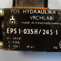 Хидравличен разпределител TOS RSE 1-042R11-1700 24VDC solenoid hidraulic valve, снимка 6 - Резервни части за машини - 42889313