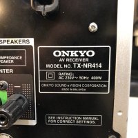 Onkyo TX-NR414, снимка 13 - Ресийвъри, усилватели, смесителни пултове - 40327974