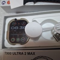 НОВ! Смарт часовник T900 Ultra 2 Max, 2.3 inch OLED, touch screen дисплей с алуминиев корп, снимка 9 - Смарт часовници - 44414369