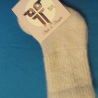  Машинно плетени бебешки чорапи от 100 % вълна, размер 0, снимка 1 - Бебешки чорапи - 34550604