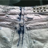 Къси дънкови панталонки ХС, снимка 3 - Къси панталони и бермуди - 29591451