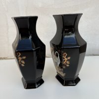 Италянски порцеланови вази. №2288, снимка 3 - Колекции - 36628909