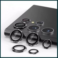 Рингове Стъклен протектор за камера Samsung Galaxy S22 Ultra / S23, снимка 1 - Фолия, протектори - 39758338