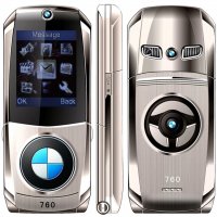 Телефон BMW, Луксозен метален, телефон с капаче, BMW, Тип NOKIA, GSM, мобилен телефон, снимка 2 - Други - 39380843