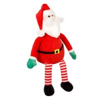 Коледна плюшена играчка Дядо Коледа с дълги крака, 62см, снимка 2 - Плюшени играчки - 42788694