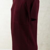Мъжка блуза в цвят бордо Jimmy Sanders, снимка 3 - Блузи - 42893230