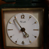  Часовник Будилник антика немски, снимка 3 - Стенни часовници - 36401298