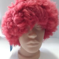 Дамска шапка естествена кожа ,червена -14, снимка 3 - Шапки - 30925170