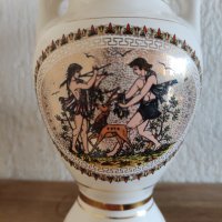 Порцеланова ваза 24 карата Гърция нова, снимка 1 - Антикварни и старинни предмети - 42842649