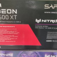 SAPPHIRE Radeon RX 6600 XT 8GB NITRO+ - 11309-01-20G, снимка 3 - Видеокарти - 37979845