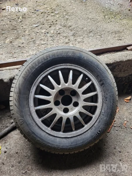 Оригинални джанти RONAL 5x112 6J ET45 със зимни гуми Firestone Winterhawk 3 195/65/15 DOT 2018, снимка 1