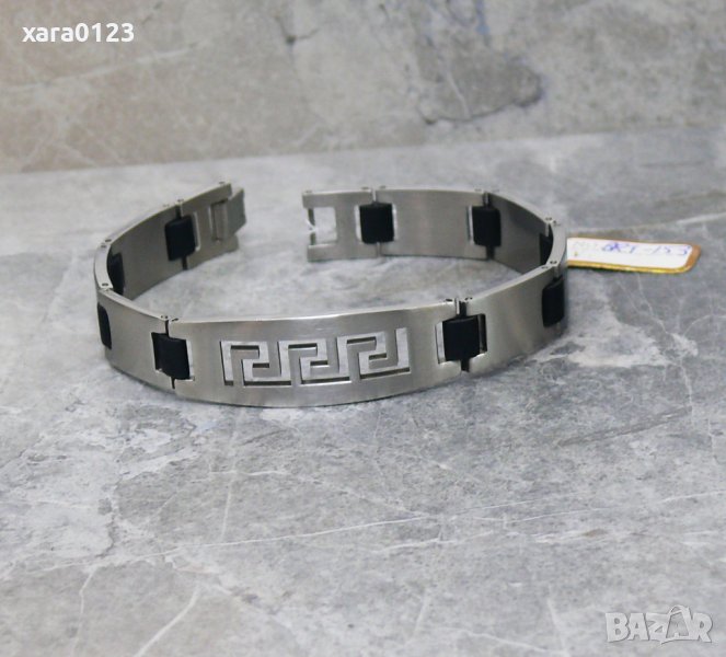 Стоманена мъжка гривна BRT002, снимка 1