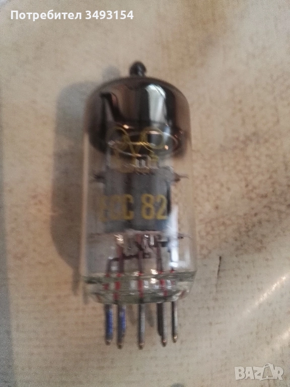 Радиолампа ЕСС82, снимка 1