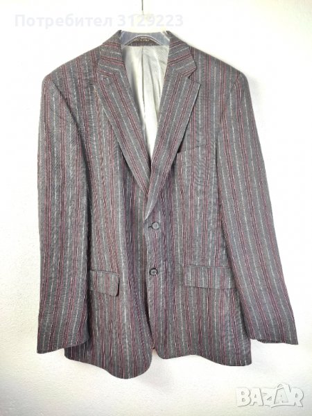 Stones linen jacket 52 / L, снимка 1