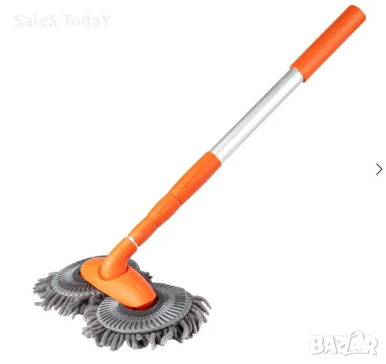 Четка за миене, Телескопичната въртяща, снимка 1