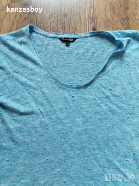 massimo dutti - страхотна дамска тениска КАТО НОВА ХС, снимка 1