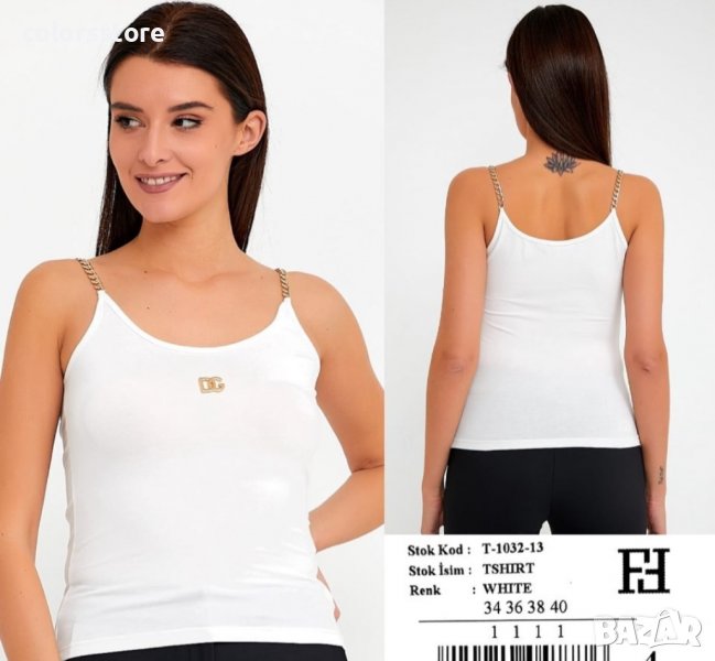 Дамски бял топ Dolce&Gabbana , снимка 1