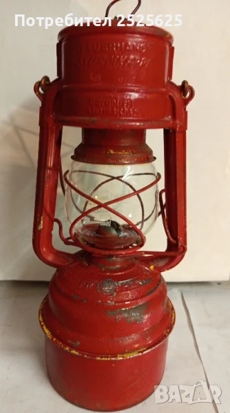 Германски газен фенер - специален, снимка 1
