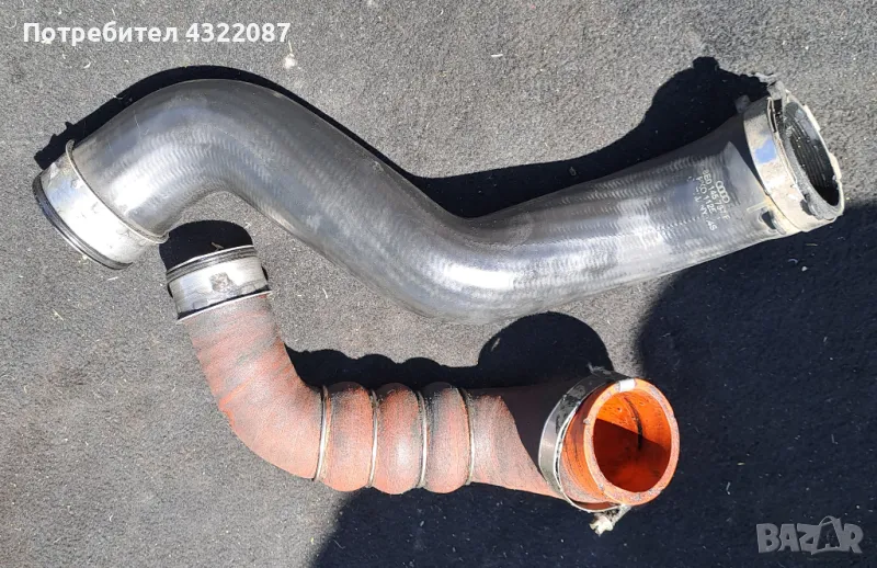 Търбо пътища/тръба интеркулер Audi A4 B7/ Ауди А4 Б7 2.0TDI 140к.с BLB /АВТОМАТ/ , снимка 1