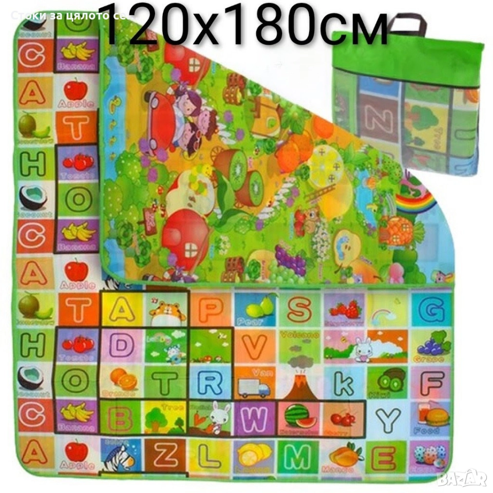 Двулицево термоизолиращо килимче 120х180см , снимка 1