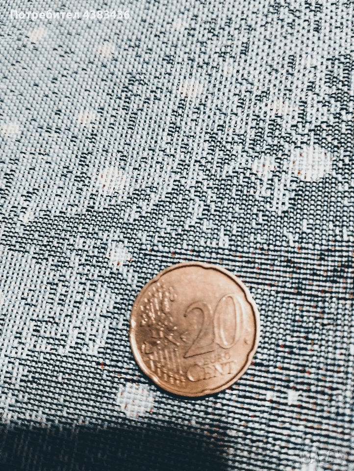 20 евроцента италия, снимка 1