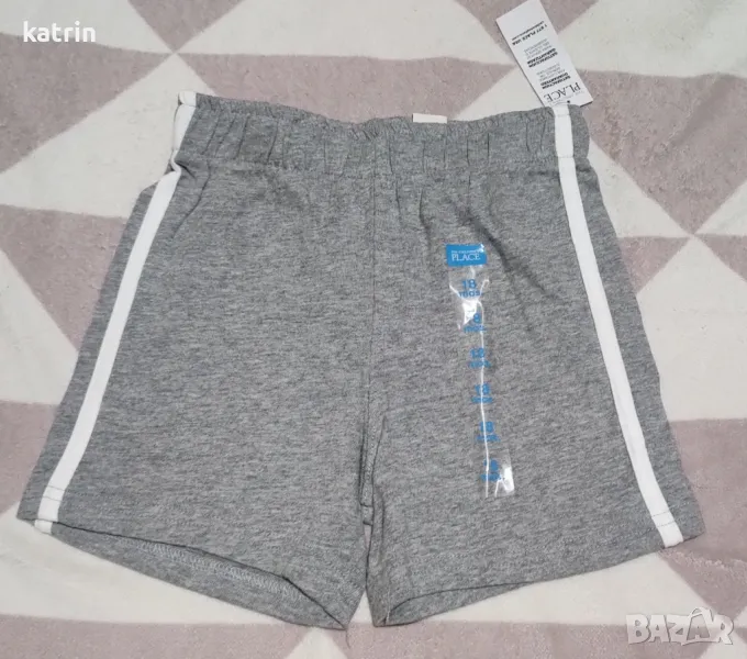 Нови американски къси панталони, The Children's Place, 12-18 месеца, снимка 1