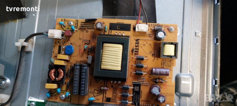 POWER BOARD ,17IPS62, for 32 inc DISPLAY OK ODL 32651H-TB DISPLAY VES315WNDS-2D-N14, снимка 1