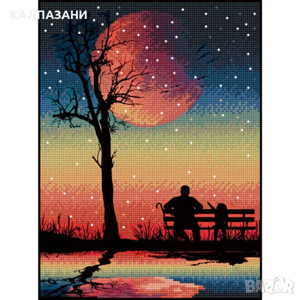 Diamond Dotz Диамантен гоблен Priceless moments 9975 диаманта DD7086, снимка 1