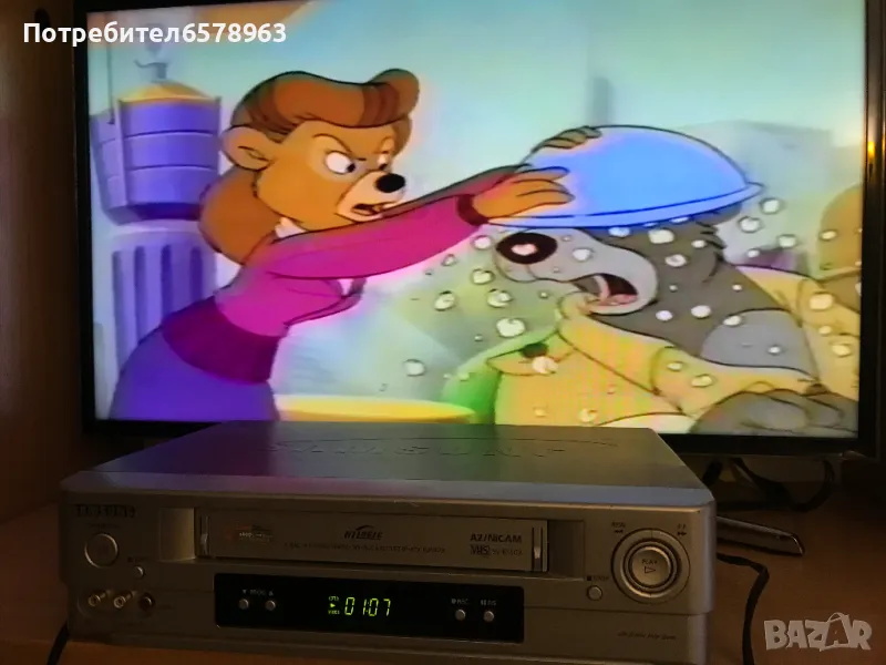 Видеокасета '' Спящата красавица и Капитан Балу ''  VHS, снимка 1