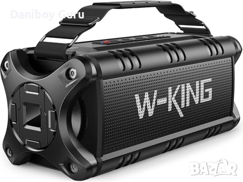 W-KING D8 50W Bluetooth тонколона, IPX6 водоустойчивост, 24 часа възпроизвеждане, 8000mAh , снимка 1