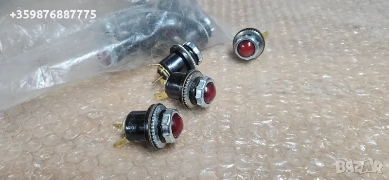 Сигнални лампи Ретро Руски Соц Шкода Прага Татра Зил Контролни , снимка 1