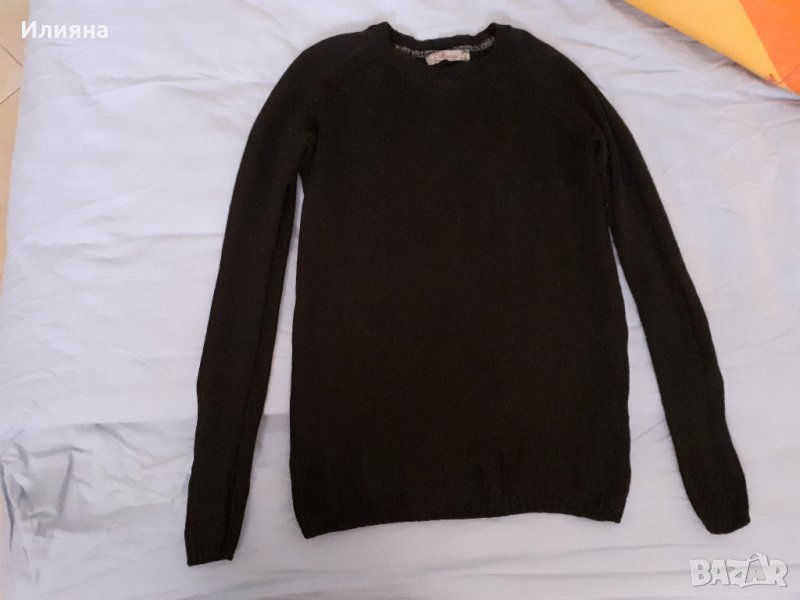 Черен пуловер, снимка 1