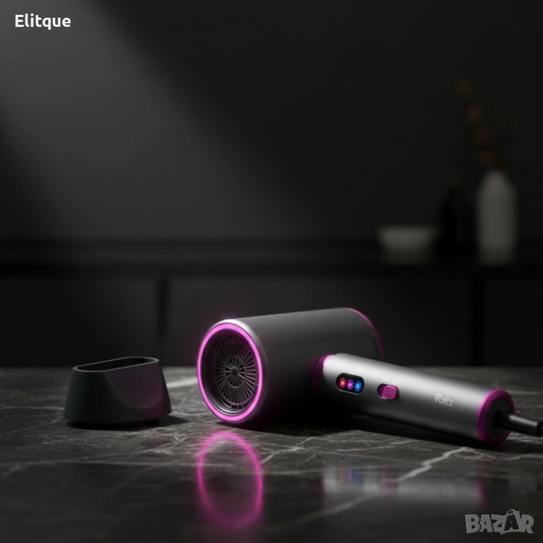 Сешоар Voltz, 2200W – Мощно сушене, лесно управление и прецизен контрол всеки ден, снимка 1